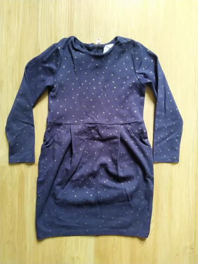 Šaty s hvězdičkama, vel. 104-110