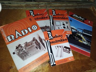 Radiový konstruktér, Amatérské rádio, Letectví a kosmonautik