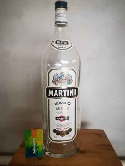 Prázdná lahev Martini 5L