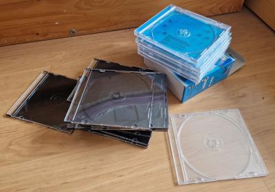 Obaly na CD/DVD - krabičky