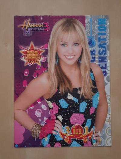 Omalovánky Hannah Montana se samolepkami