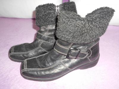 Zimní boty s kožíškem