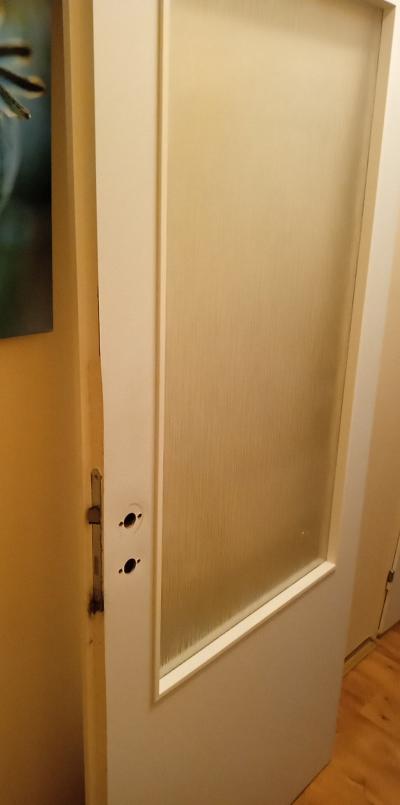 Staré dveře 80 cm, levé