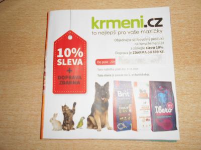 Krmení.cz sleva 10%