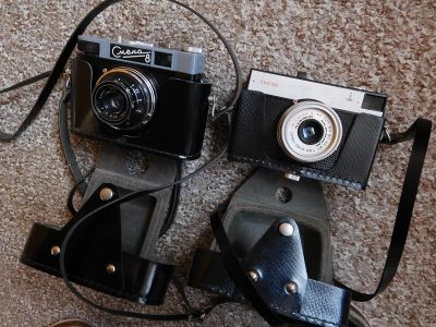 Dva fotoaparáty směna