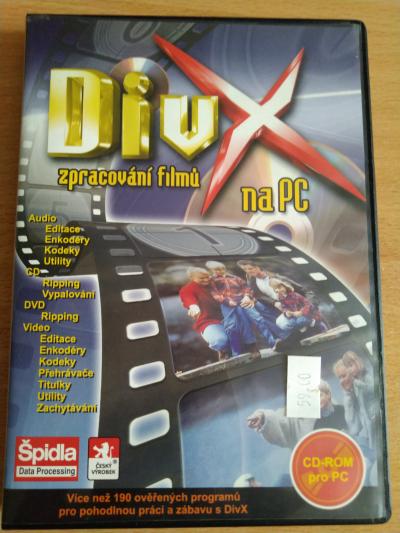 DivX zpracování filmů na PC