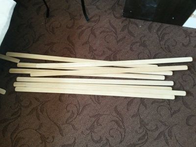 Lišty z roštu - dřevo