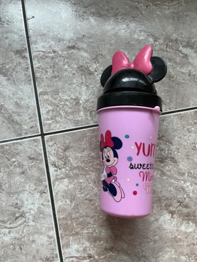 Růžová lahvička pro holčičky