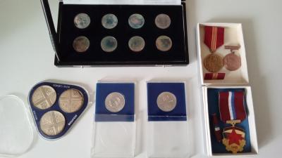 Pamětní mince NDR, Maďarsko, medaile ČSSR