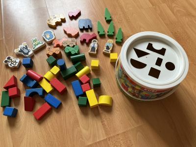 Dětské dřevěné kostky