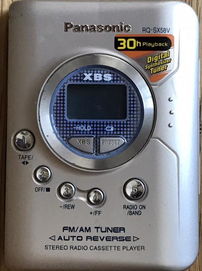 Walkmann Panasonic RQ-SX58V