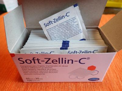 Desinfekční polštářky Soft-Zellin-C