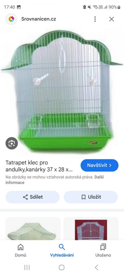 Klec pro papouška