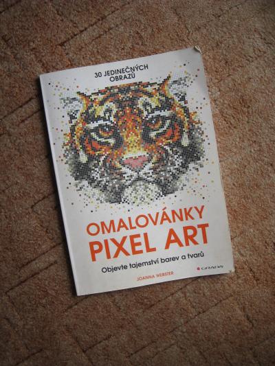 Omalovánky "pixel art"