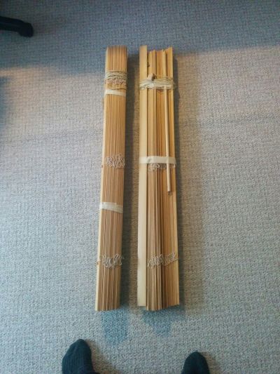 Daruji dvoje dřevěné žaluzie IKEA