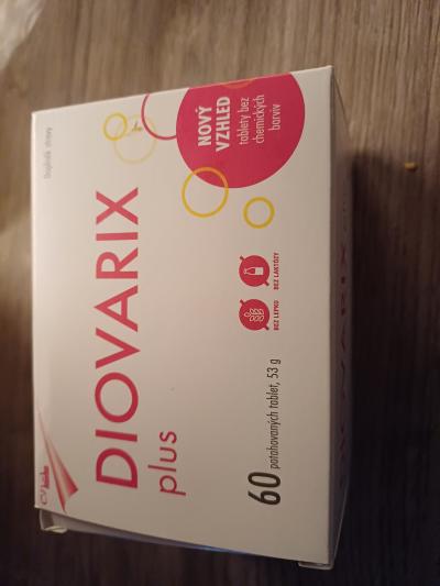 Tablety Diovarix plus - neprošlý