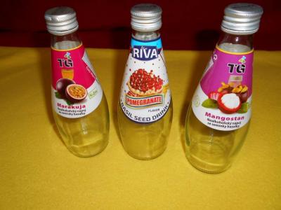 5x  šroubovací lahvička 290 ml