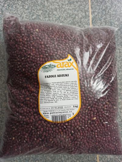 Fazole adzuki 5 kg, expirace 1. 10. 2022