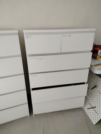 Komoda bílá IKEA Malm