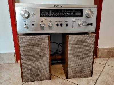 Vintage stereo přijímač Sony STR-6040 s reproduktory zdarma