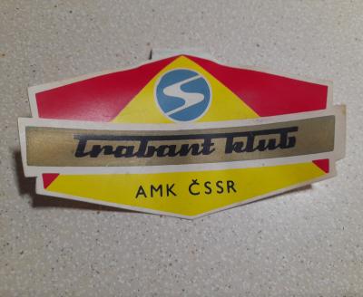 Znak "Trabant klub"