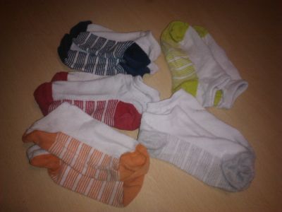 Nošené ponožky  5 ks
