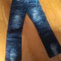 Kalhoty dětské 128 jeans