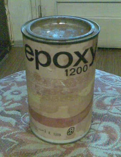 Starý epoxyd 1200, 1kg a 0,5kg