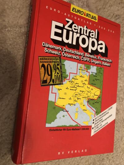 EURO ATLAS - Zentral Europa