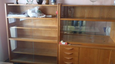 Starší obývací stěna - skříně - zdarma za odvoz - Teplice