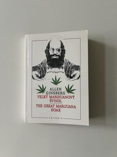 Kniha i v angličitně A. Ginsberg - The Great marijuana Hoax