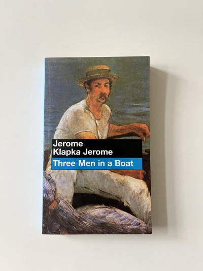 Kniha v angličtině J.K. Jerome - Three Men in a Boat