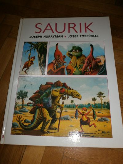 Daruji dětskou knihu Saurik