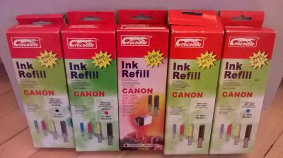 Náplně do tiskárny - Refill kit pro Canon
