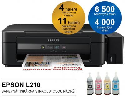 Tiskárna a skener Epson Ecotank L210