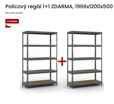 Regál skladový 2ks