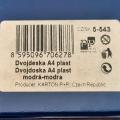 Dvojdeska A4 plast