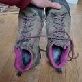 Staré trekové boty vel. 39