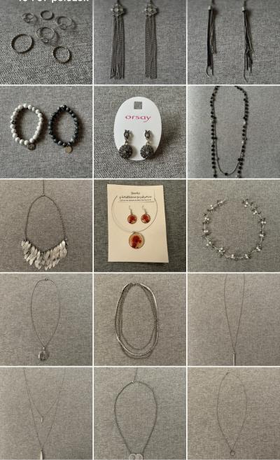Bižuterie - náhrdelníky, náušnice