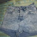 Džínové kraťasy světlé zn. FBsister vel. XS,