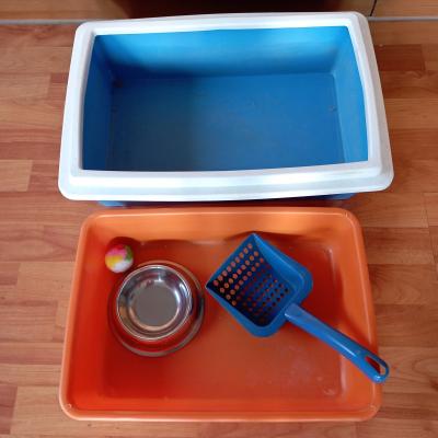 Kočičí záchod, miska, lopatka