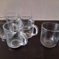 Sada skleněných hrnečků (5+1)