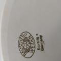 Dve misky, tezky porcelan, velke
