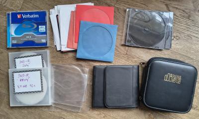 BD-R, DVD-R, obaly na CD-DVD-BR
