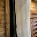 Veliká šatní skříň IKEA s posuvnými dveřmi, rozložená