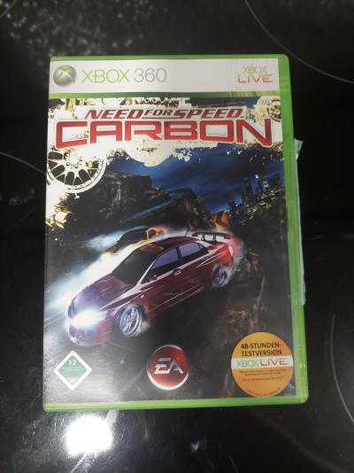 Krabička NFS Cabron s NBA 2K6 hrou