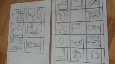 Výukové karty pro menší děti / s PAS - hygiena a sebeobsluha