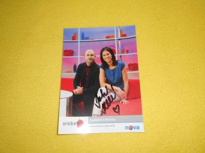 Podepsané foto Snídaně s Novou