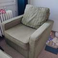 Gauč a křeslo za odvoz ČERVENEC