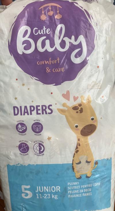 Otevřené balení plenek velikost 5